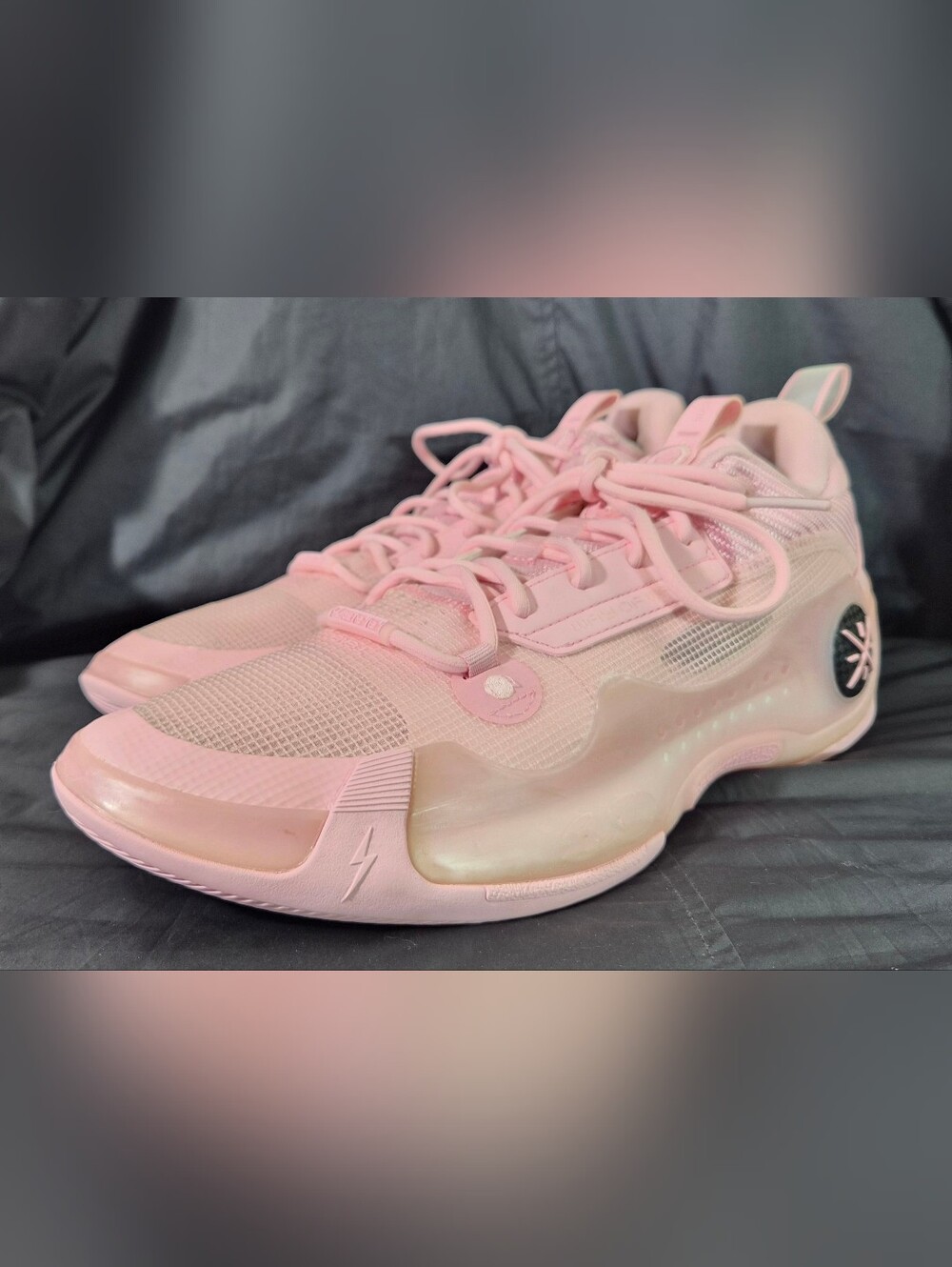 Men's Li-Ning Way of Wade 10 Low "Cherry Blossom" Basketball Shoes Sz. 12